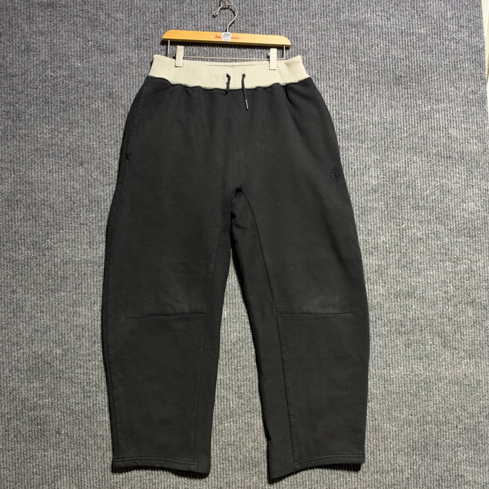 FP Movement Sweatpants Womens XS Black Grey Contrast Waist Joggers Athleisure